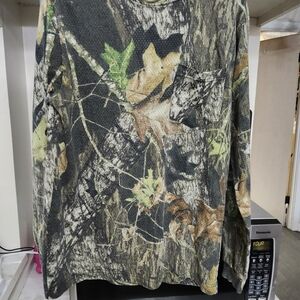 Jerzees Woodland Camo Long Sleeve Shirt